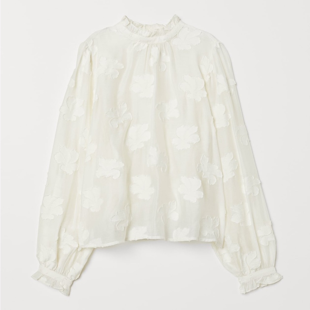 H&M Jacquard Blouse